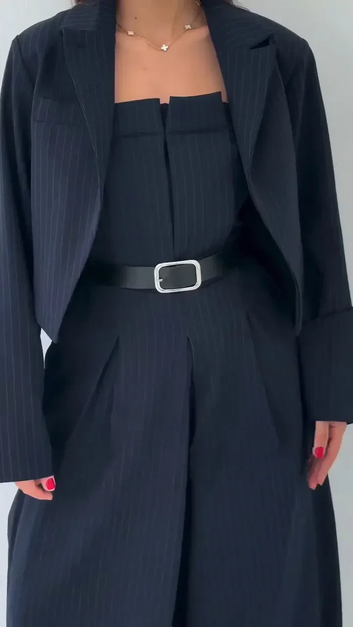 Eclat™ | Damski komplet gorset + kurtka – elegancki i modny styl